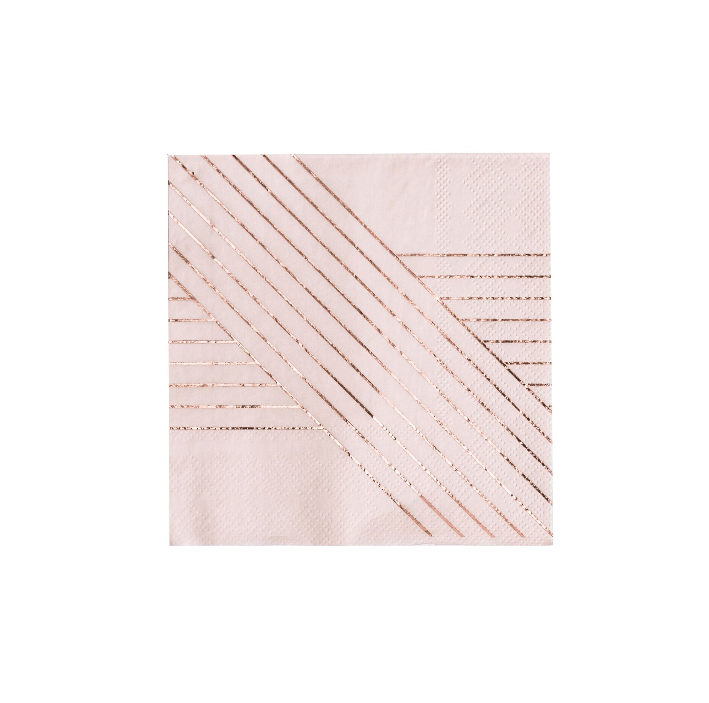 Amethyst - Pink Cocktail Paper Napkins