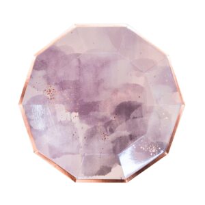 Amethyst - Purple Large Paper Plate