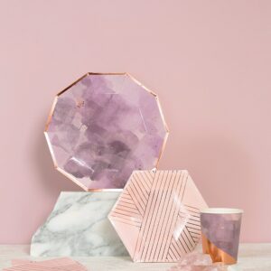Amethyst - Purple Large Paper Plate