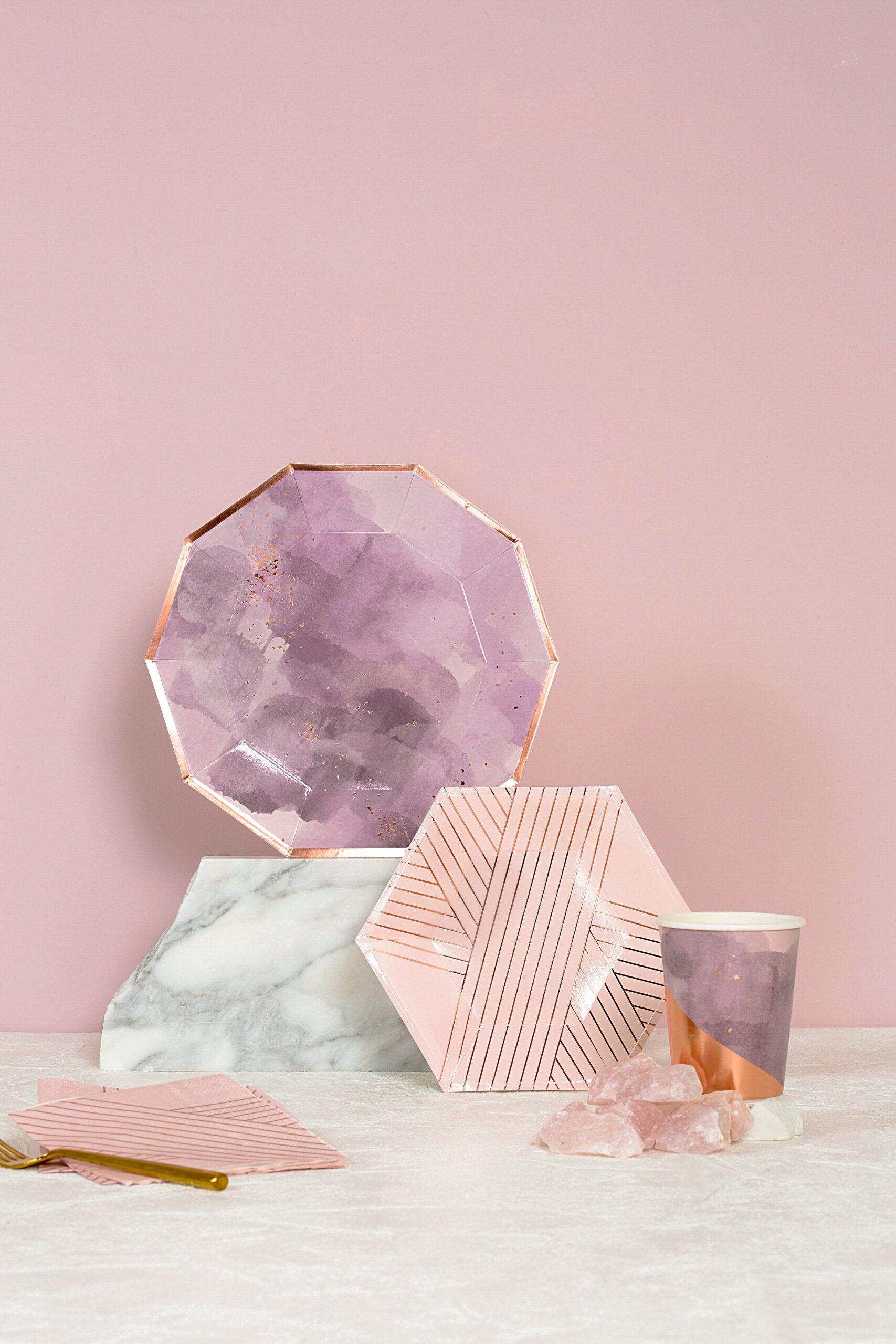 Amethyst - Purple Large Paper Plate