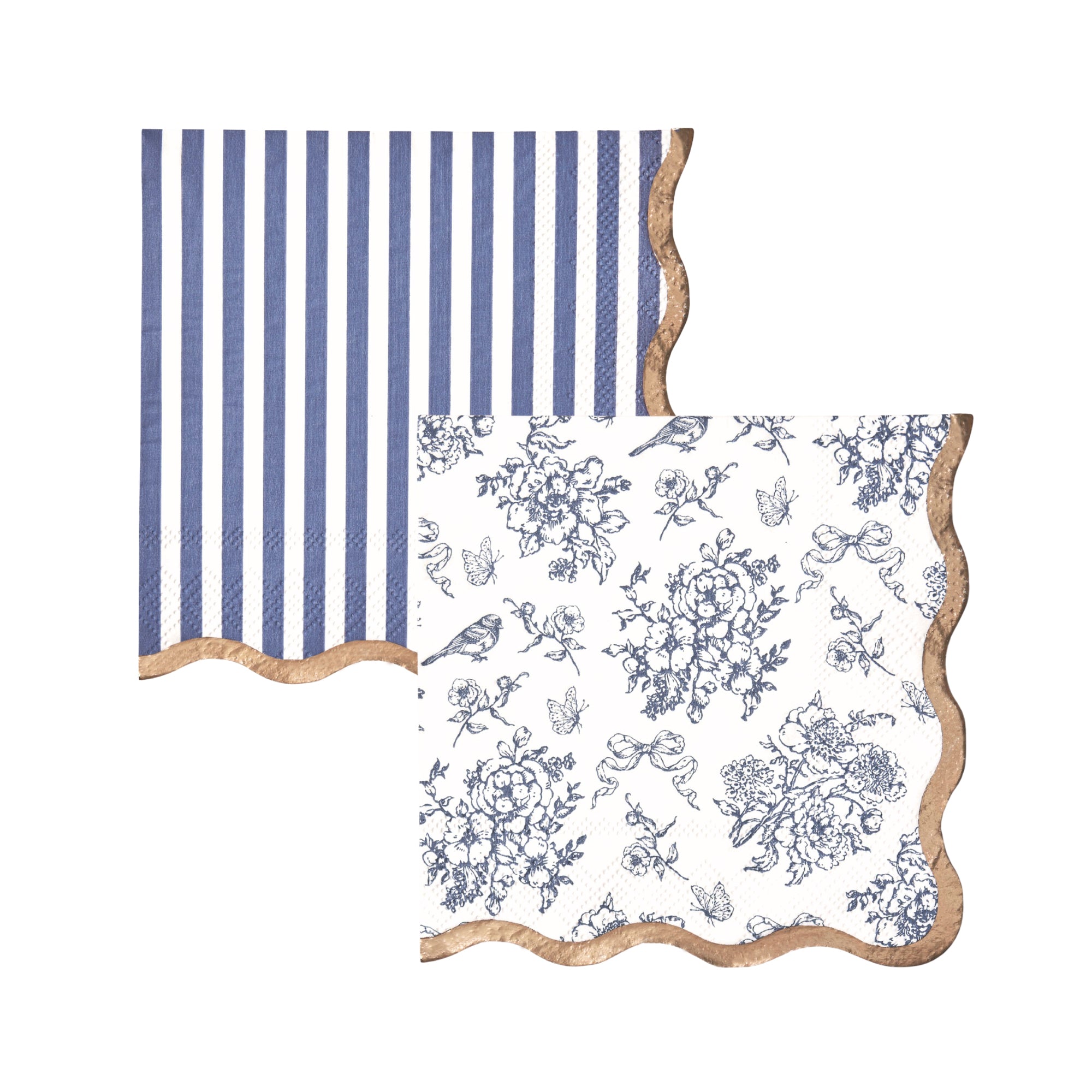Hamptons Toile - Cocktail Napkins