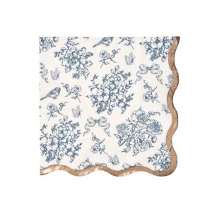 Hamptons Toile - Cocktail Napkins