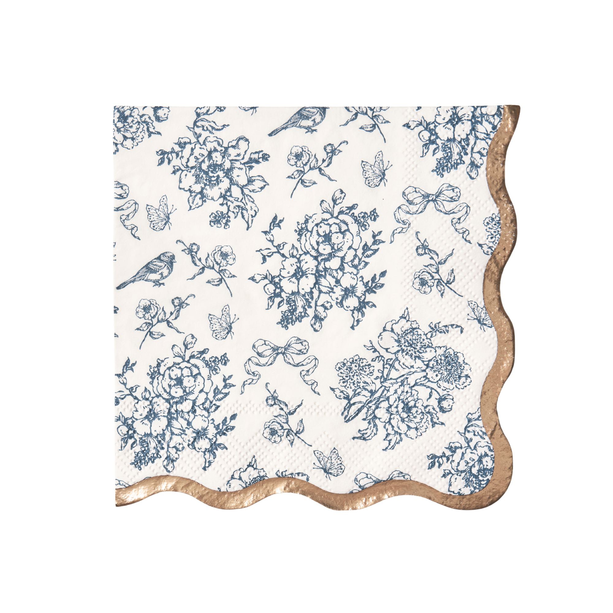 Hamptons Toile - Cocktail Napkins