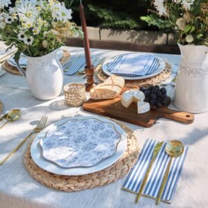 Hamptons Toile - Dinner Napkin