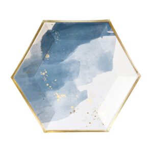 Malibu - Blue Large Paper Plates