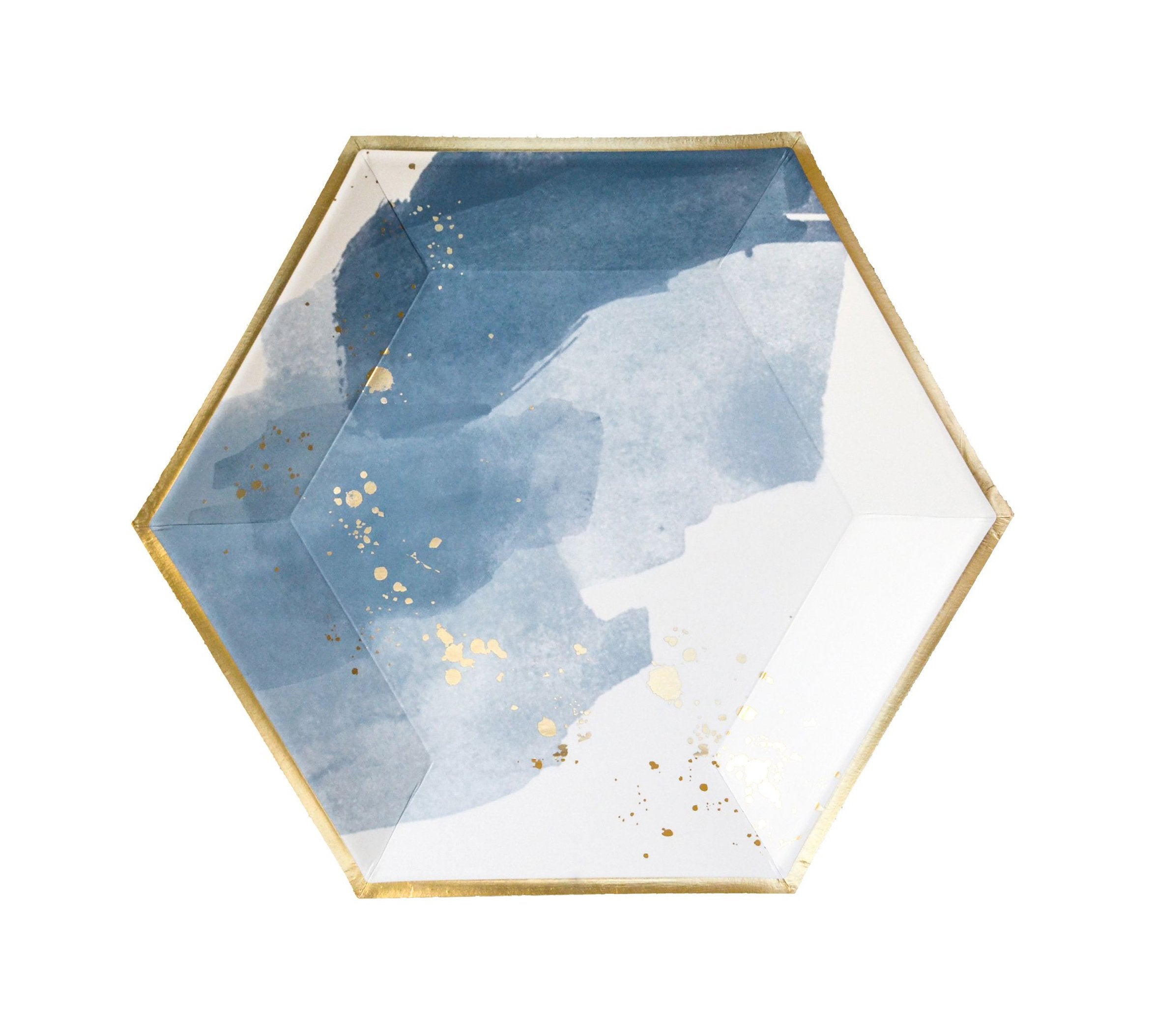 Malibu - Blue Large Paper Plates