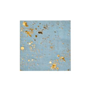 Malibu - Blue Watercolor Cocktail Paper Napkins