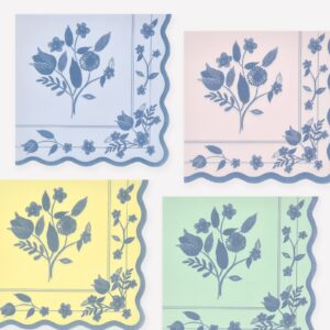 Vintage Botanical Large Napkins