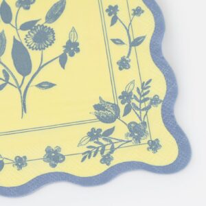Vintage Botanical Small Napkins (x 16)